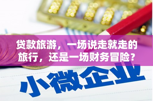 榆树贷款旅游，一场说走就走的旅行，还是一场财务冒险？