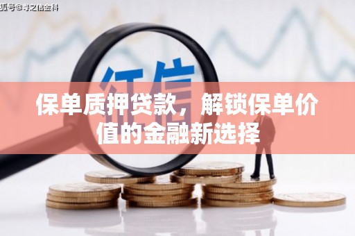 勉县保单质押贷款，解锁保单价值的金融新选择