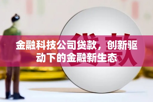 红原金融科技公司贷款，创新驱动下的金融新生态