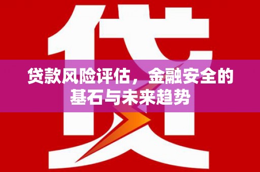 吴川贷款风险评估，金融安全的基石与未来趋势