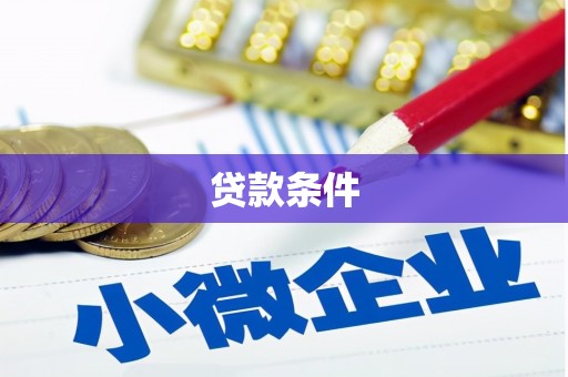 苍南贷款条件