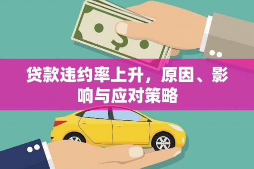 芦山贷款违约率上升，原因、影响与应对策略