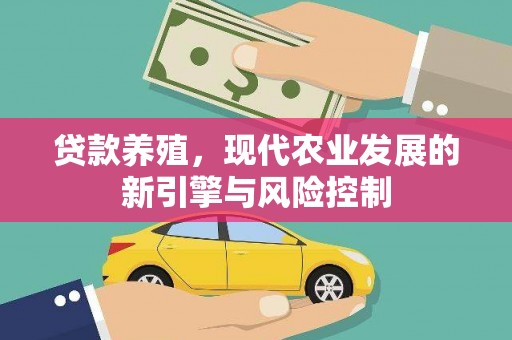 龙湾贷款养殖，现代农业发展的新引擎与风险控制