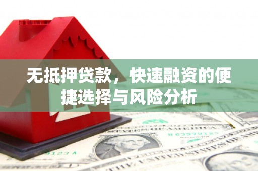 奈曼旗无抵押贷款，快速融资的便捷选择与风险分析