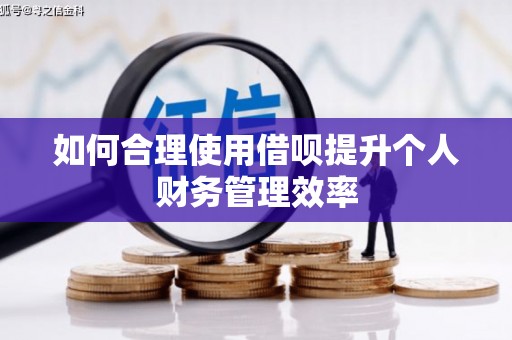 荆州如何合理使用借呗提升个人财务管理效率