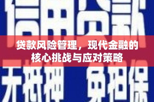扎赉诺尔贷款风险管理，现代金融的核心挑战与应对策略