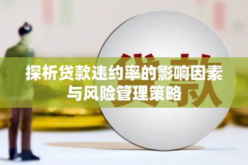 孝感探析贷款违约率的影响因素与风险管理策略