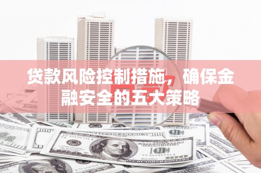 德保贷款风险控制措施，确保金融安全的五大策略