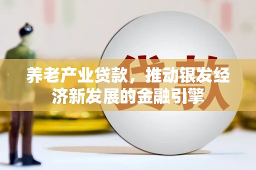 洮北养老产业贷款，推动银发经济新发展的金融引擎