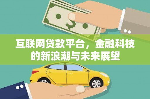 陇南互联网贷款平台，金融科技的新浪潮与未来展望
