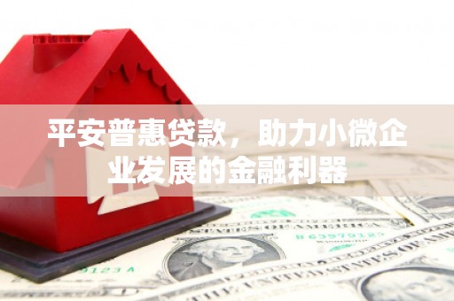 城厢平安普惠贷款，助力小微企业发展的金融利器
