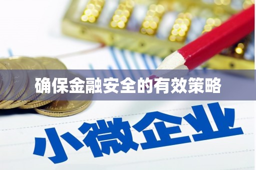 黄骅确保金融安全的有效策略